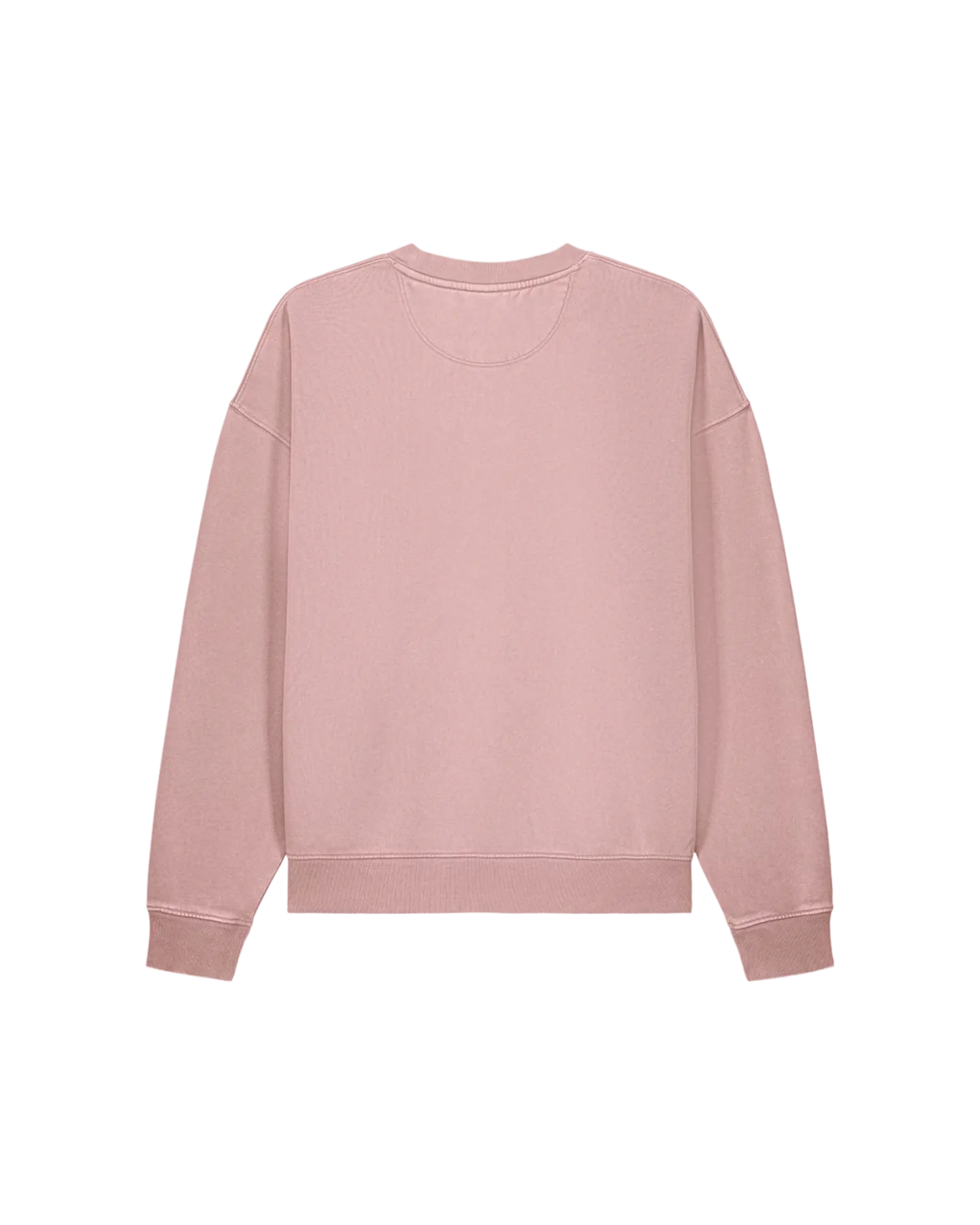 HIH Embroidered Vintage Crewneck Sweatshirt in G. Dyed Blush, back
