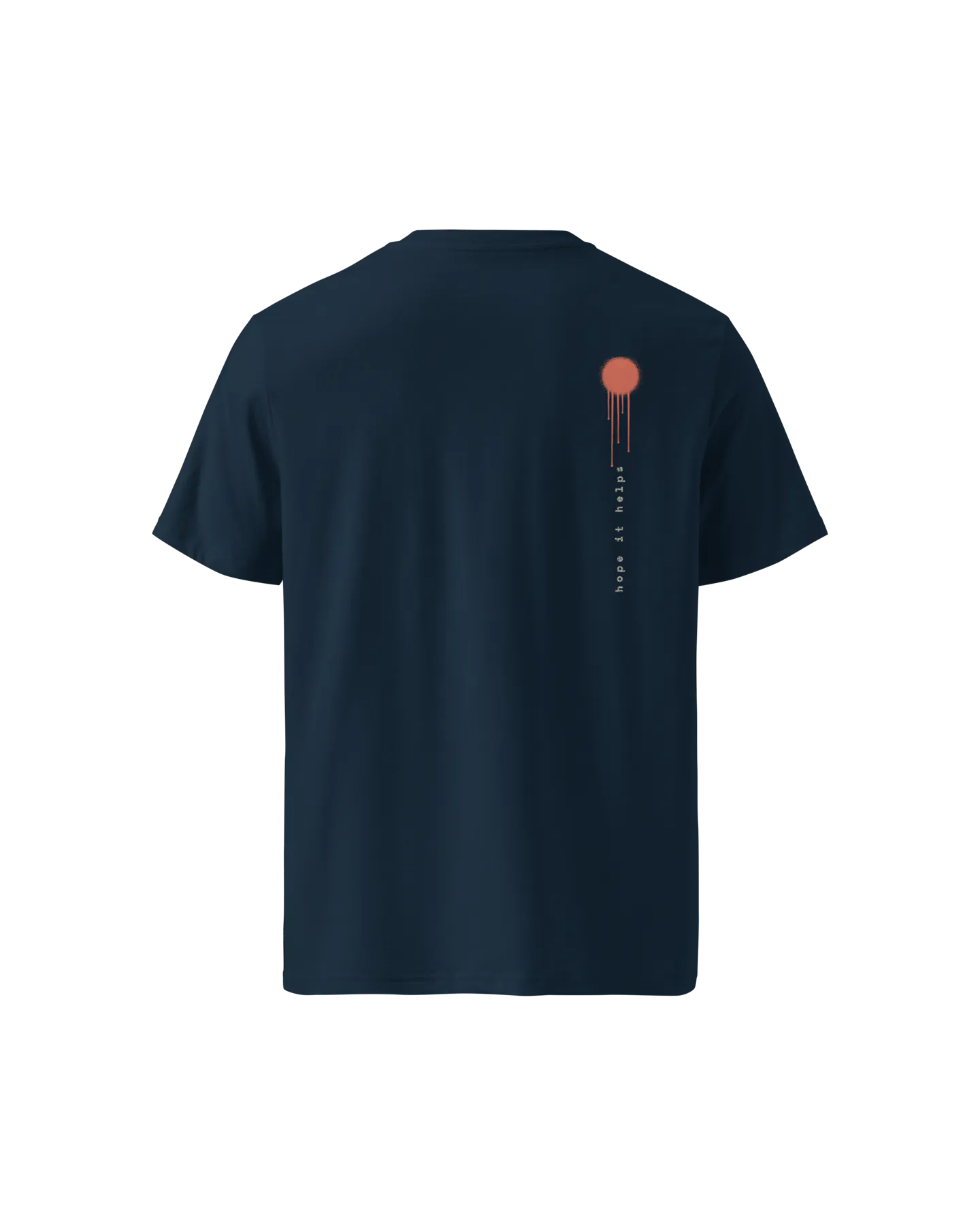 Unisex Flagship Dark in French Navy, back