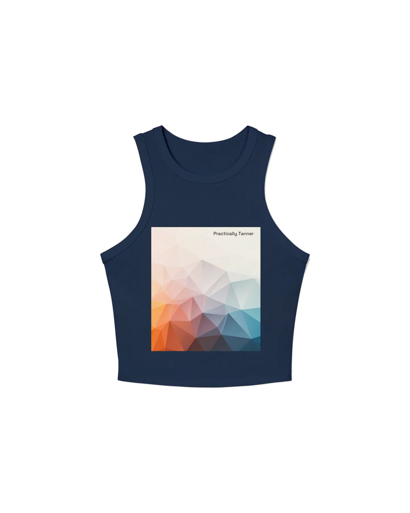 Women's Williamsburg Tank in Solid Navy Blend