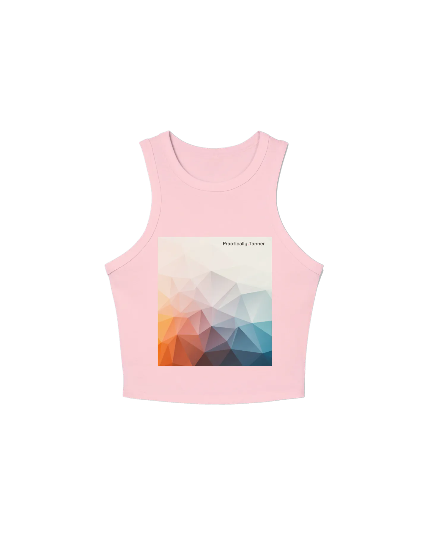 Women's Williamsburg Tank in Solid Pink Blend