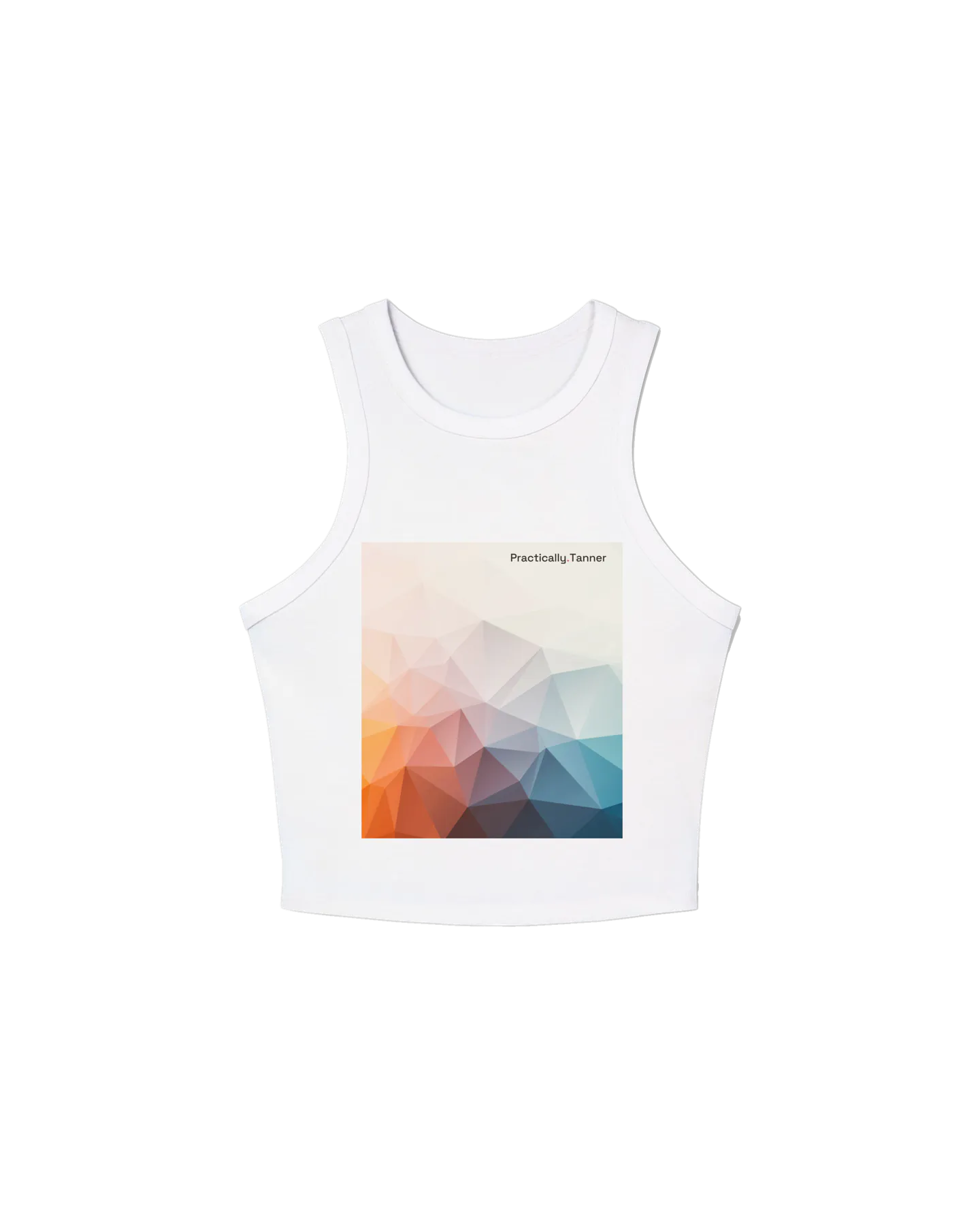 Women's Williamsburg Tank in Solid White Blend