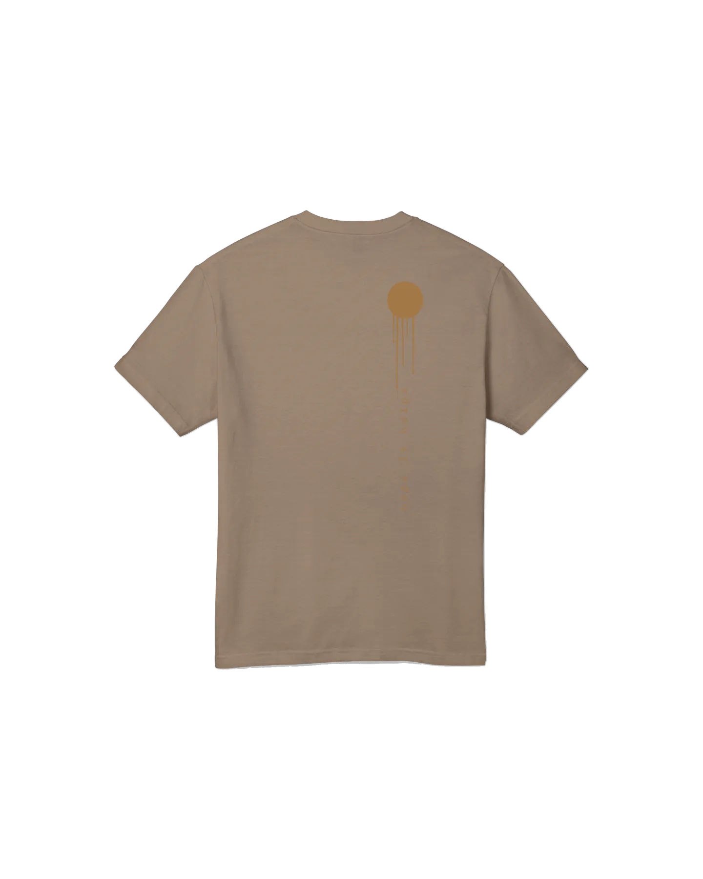 Men's Williamsburg Tee in Faded Brown, back