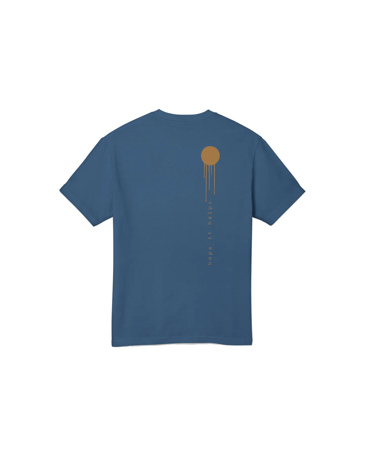 Men's Williamsburg Tee in Faded Navy, back