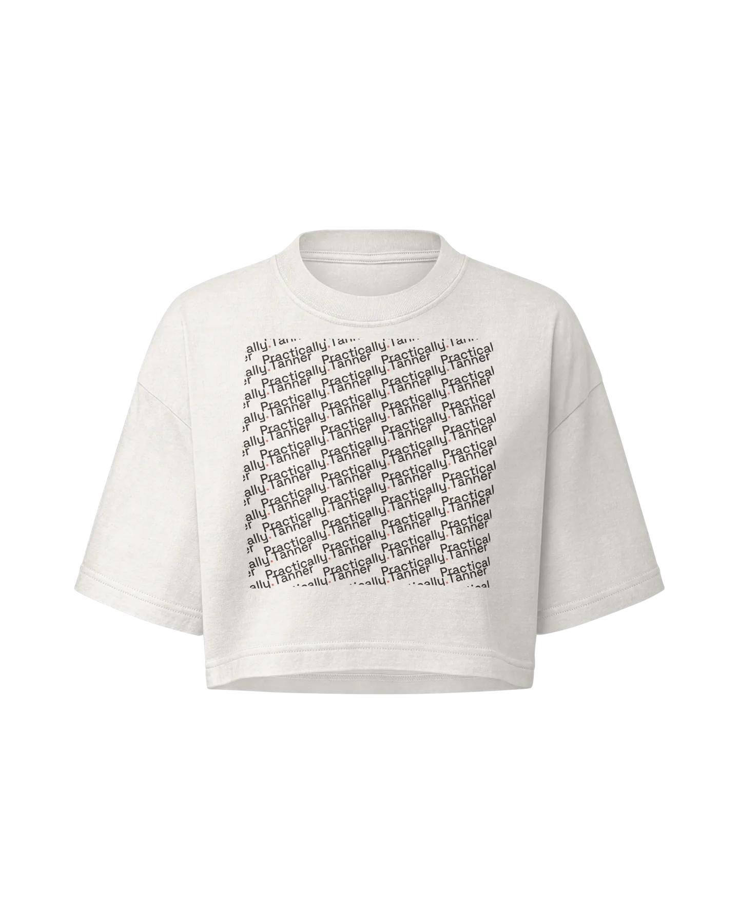 Women's Batwing Crop in Vintage White